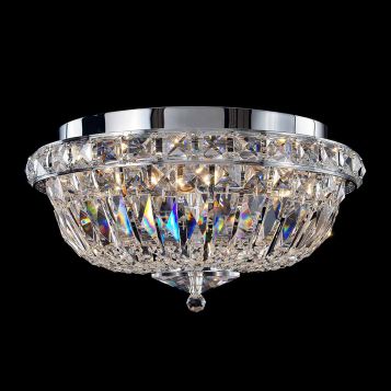 L2-11650 6-Light Asfour Crystal Close to Ceiling Light