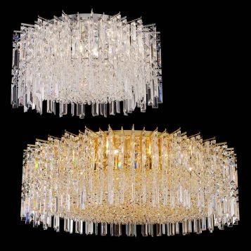 L2-11101 Asfour Crystal Close to Ceiling Light Range
