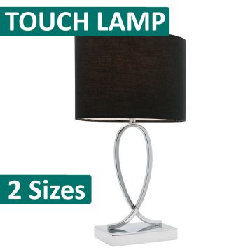 L2-5201 Chrome Touch Table Lamp