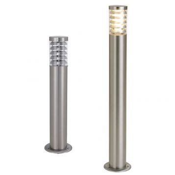 L2-7214 Stainless Steel Outdoor Bollard Light with Grill