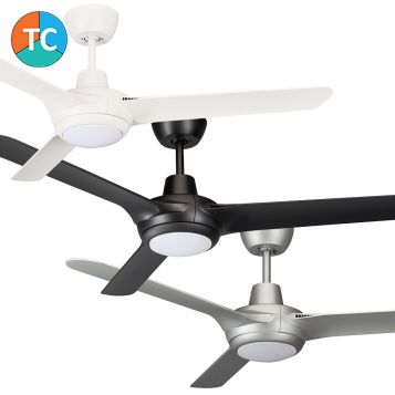 Cruise 1400mm ABS Blades Ceiling Fan with 15w Tri-Colour LED Light Range