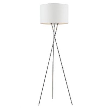 Tripod Table and Floor Lamp