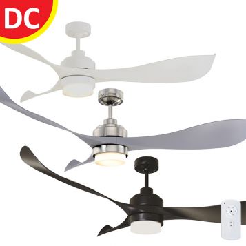 Eagle 1400 DC Ceiling Fan with 12w LED Light and 6 Speed Remote
