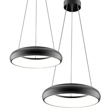 L2-11180 Black Dimmable LED Pendant Light Range
