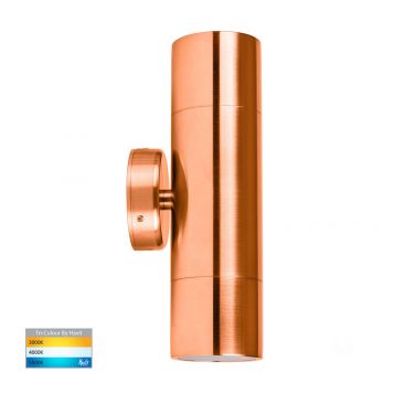 copper LED wall light