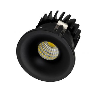 3w DL5702 Black Mini Recessed LED Downlight (45 Beam - 270lm)
