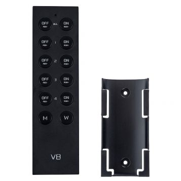 L2U-7441 RGBW & RGBC LED Strip Remote Controller with Cradle