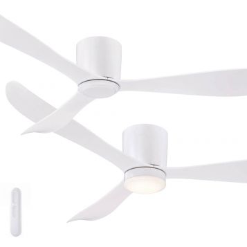 Instinct 1370mm (54") DC ABS 3 Blade Ceiling Fan with Remote & Optional LED Light