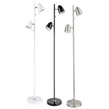 L2-5644 2-Light Adjustable Floor Lamp Range
