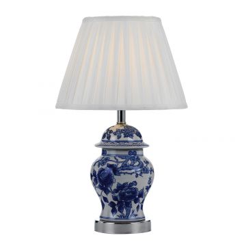L2-5459 Blue/White Table Lamp