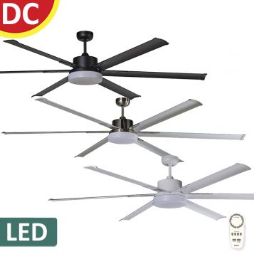 Albatross 1800mm (72") DC Ceiling Fan with LED Light & Remote 