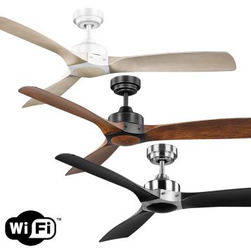 Minota 1320mm (52") Smart DC ABS 3 Blade Ceiling Fan with Remote