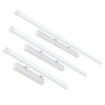L2-6356 Adjustable LED Vanity Wall Light Range - White from
