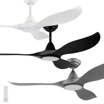 Noosa 1520mm (60") DC ABS Blades Ceiling Fan with LED Light & Remote