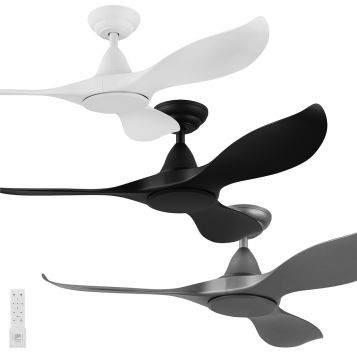 Noosa 1168mm (46") DC ABS 3 Blade Ceiling Fan with Remote