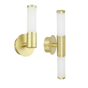 L2-6167 LED Vanity Light Range - Brass