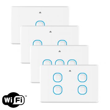 L2-946 Smart Wi-Fi Touch Switch - 4 Sizes