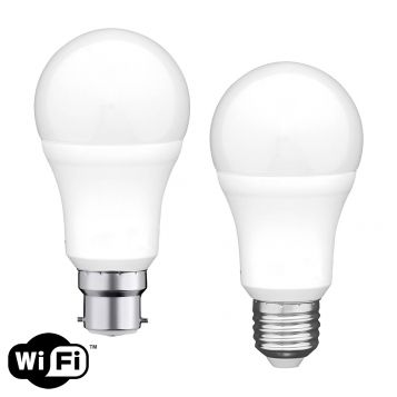 L2U-3166a Smart Wi-Fi 9.5w GLS CCT LED Lamp - 2 Bases