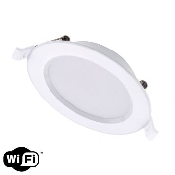 9w Walter Smart Wi-Fi CCT LED Downlight (110 Degree Beam - 740lm)