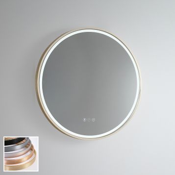 MR-109 Touch LED Vanity Mirror - Aluminium Frame - 2 Sizes