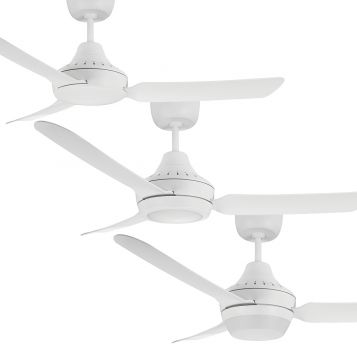 Stanza 1220mm (48") 3 Blade Ceiling Fan with Optional Light