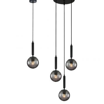 L2-11532 Spherical Glass Pendant Light Range - Black