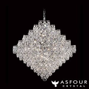 L2-11080 27" Diamond Asfour Crystal Chandelier