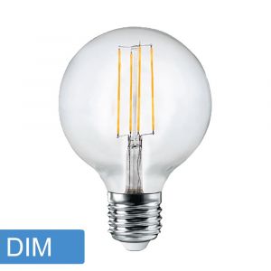 6w G125 LED Filament Lamp - E27 Base