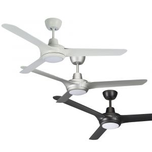 Cruise 1250mm ABS Blade Ceiling Fan with 15w Tri-Colour LED Light Range