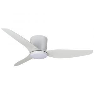 Flush 1270mm ABS 3 Blade Ceiling Fan with LED Light