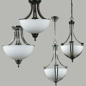 L2-1811 Traditional Bowl Ceiling Light Range from