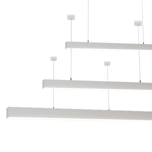 L2-1796 High Output LED Linear Pendant Light - 60mm x 70mm (1.8m to 3m)