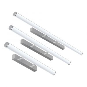 L2-6359 Adjustable LED Vanity Wall Light Range - Satin Chrome from