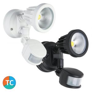L2U-4864 15w Single Tri-Colour LED Spotlight Range with Sensor