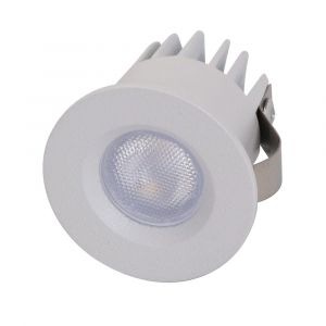 3w Pocket Mini Fixed LED Downlight - White (20 Degree Beam - 125lm)