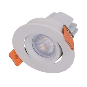 3w Pocket Mini Adjustable LED Downlight - White (20 Degree Beam - 125lm)